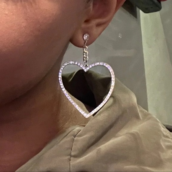 Heart Earrings - Picture 3 of 3